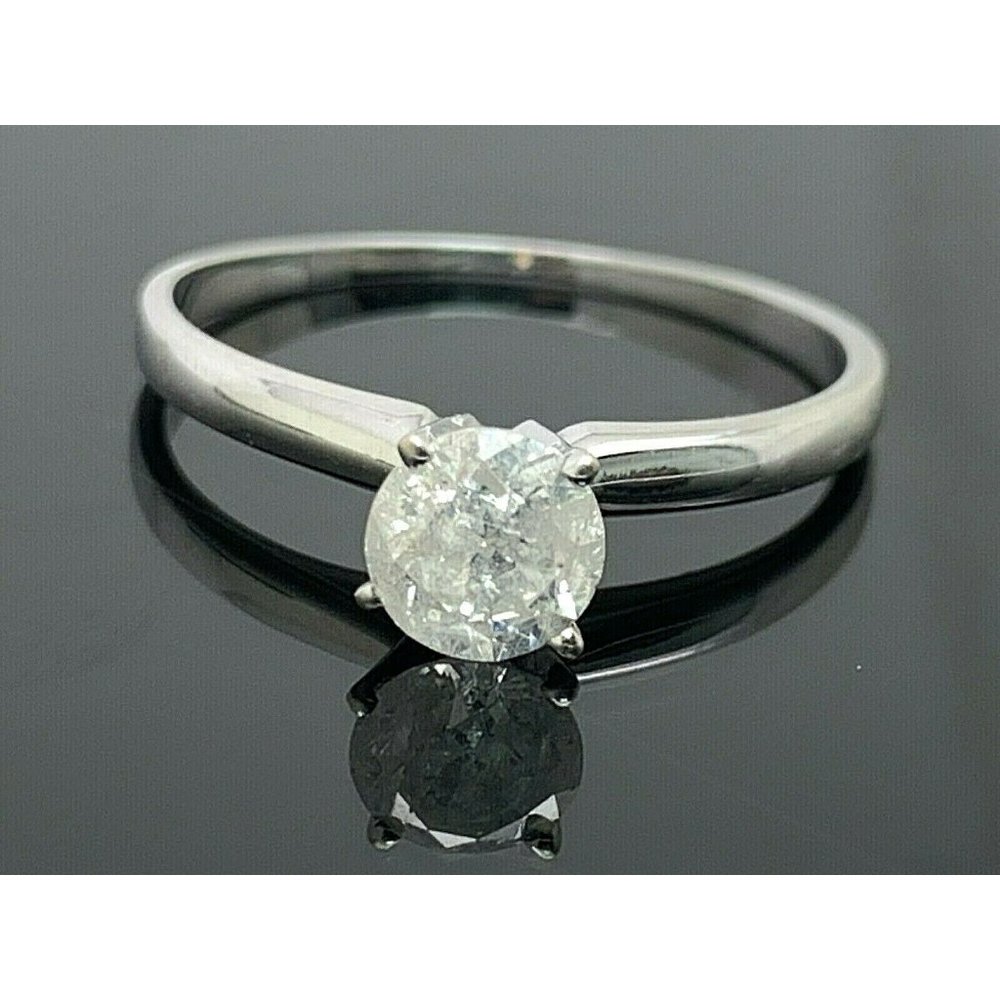 Diamond Engagement Ring 1/2 Carat 14k Size 7